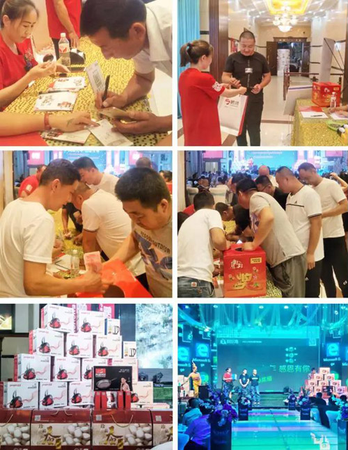 Z6尊龙板材土右旗店活动现场