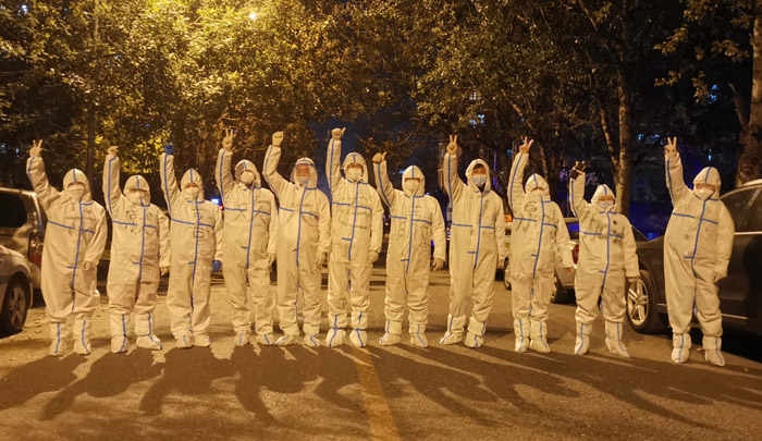 Z6尊龙员工投身防疫阻击战