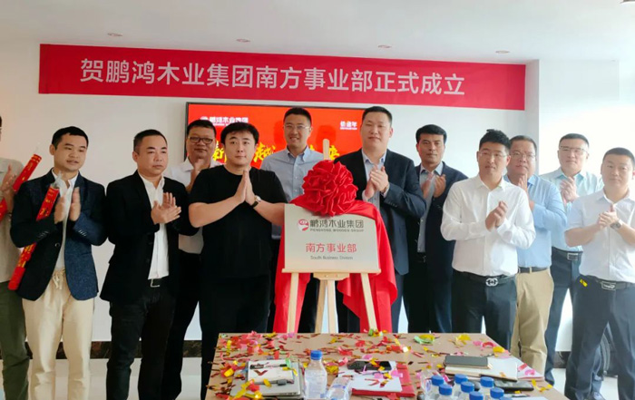 Z6尊龙木业集团南方销售事业部揭牌成立